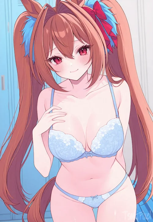 Takes Off Her Bra / ブラ脱ぎでおっぱい丸出し