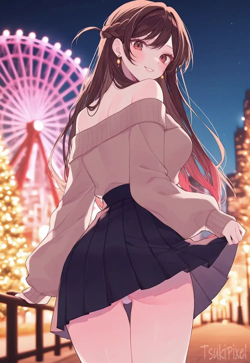 Ferris Wheel & Panty Peek / 観覧車とパンチラ