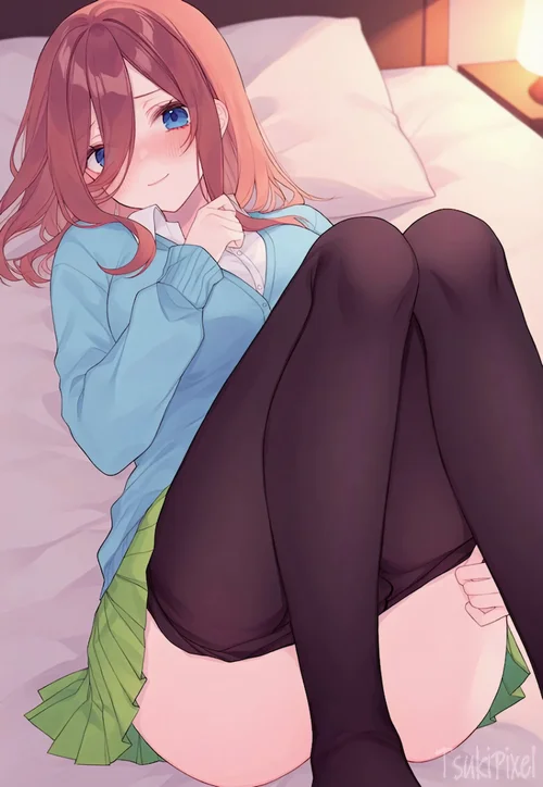 Pantyhose Tease / タイツずり下げ誘惑 