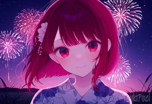 Summer Night Festival / 夏夜の花火祭り 